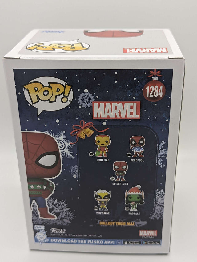 Funko Pop Marvel | Spider-Man (Christmas) #1284