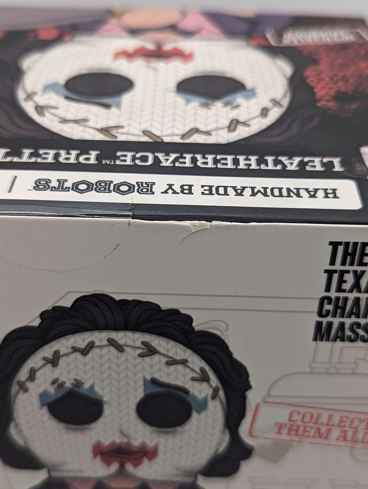 Damaged Box | Handmade by Robots | The Texas Chainsaw Massacre | Leatherface Pretty Woman | Vinyl Figure | Knit Series #070