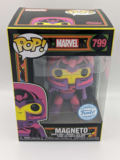 Funko Pop Marvel | Magneto (Black Light) #799