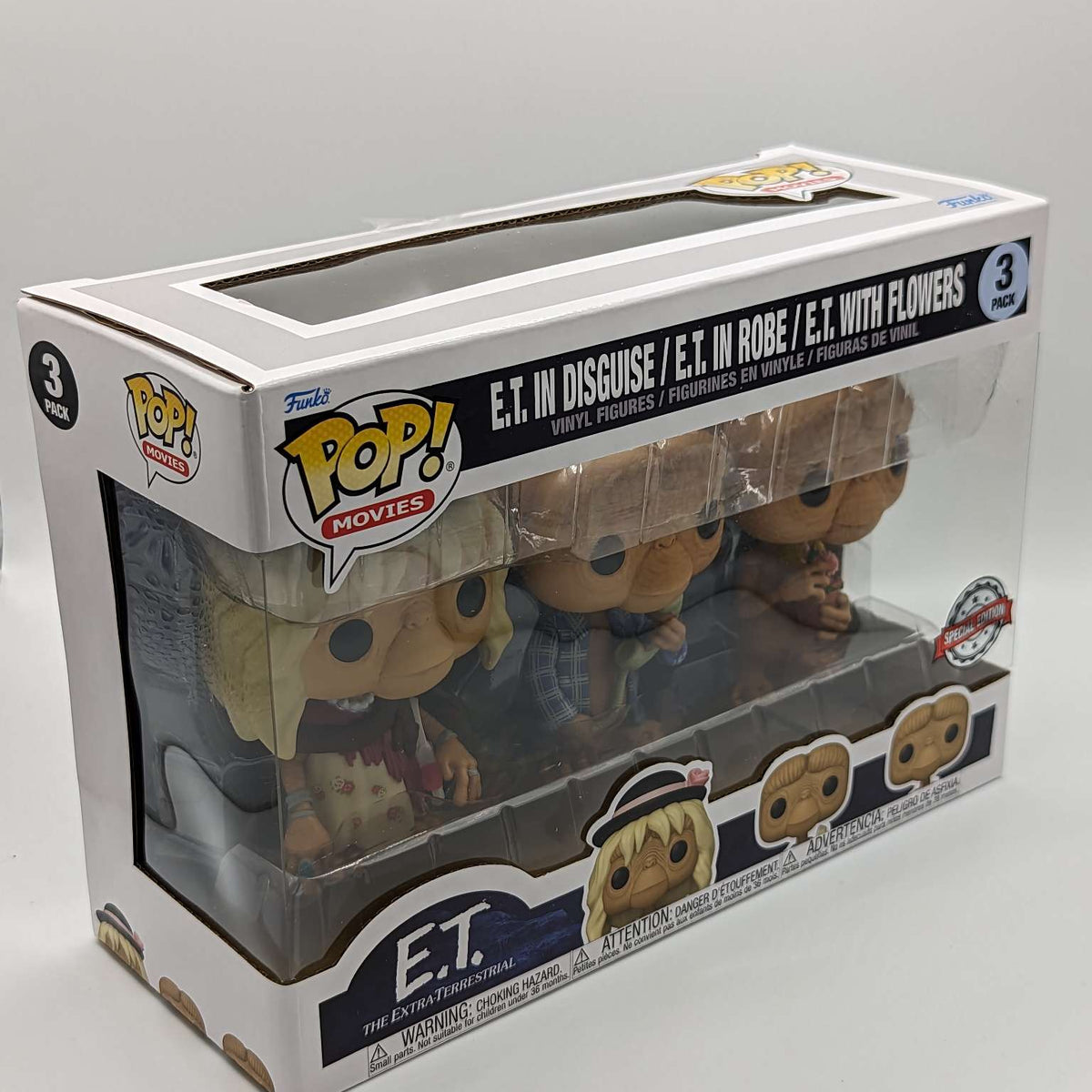 Funko Movies | E.T. 40th Anniversary | ET in Disguise / in Robe / with ...