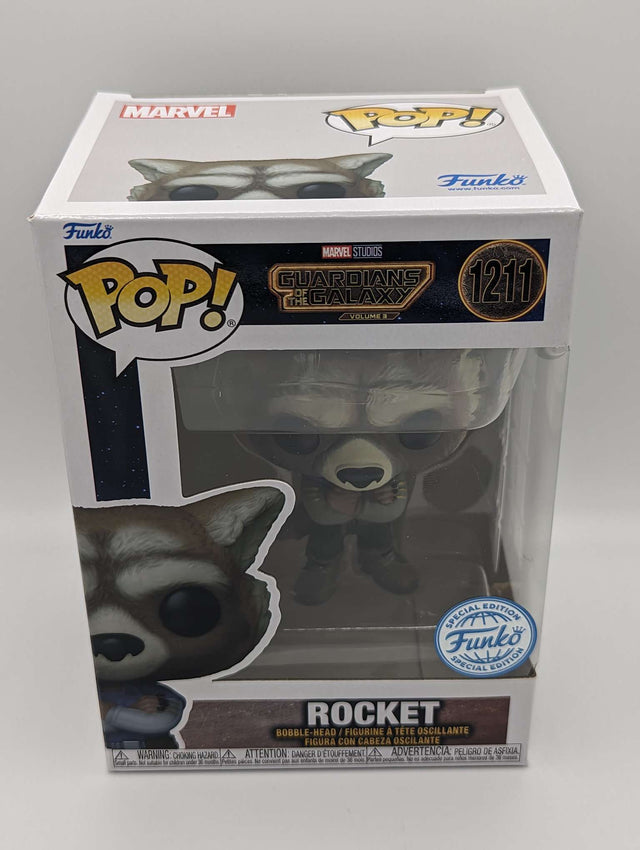 Funko Pop Marvel | Guardians of the Galaxy 3 | Rocket Knowhere #1211