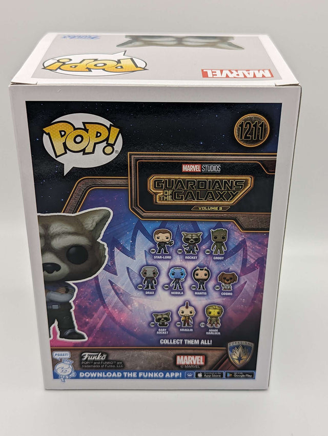 Funko Pop Marvel | Guardians of the Galaxy 3 | Rocket Knowhere #1211