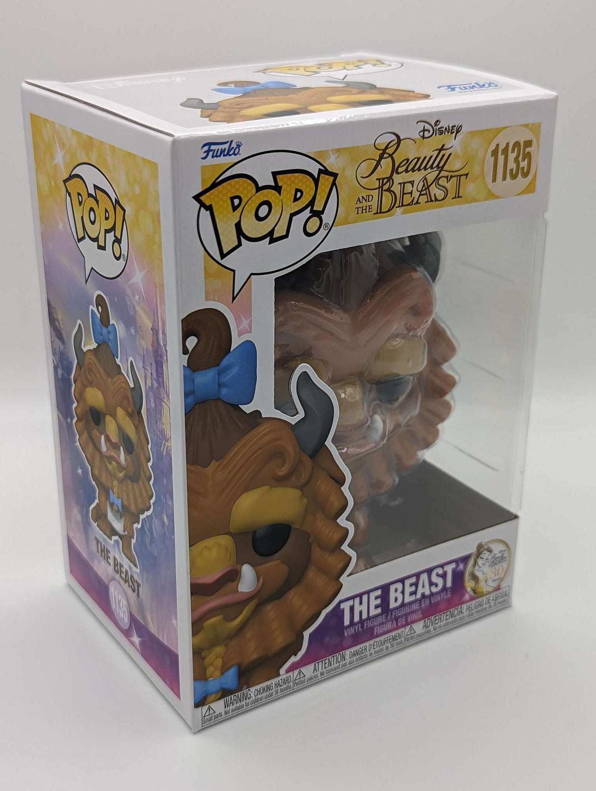 Funko Pop Disney | Beauty and the Beast | The Beast with Curls #1135