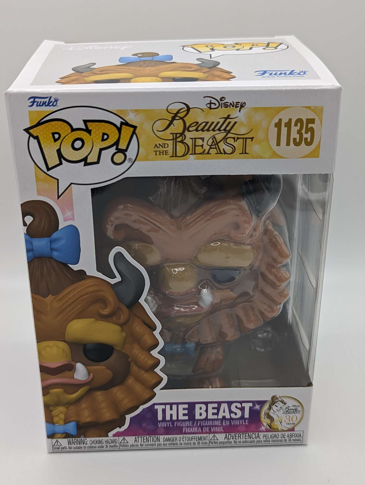 Funko Pop Disney | Beauty and the Beast | The Beast with Curls #1135