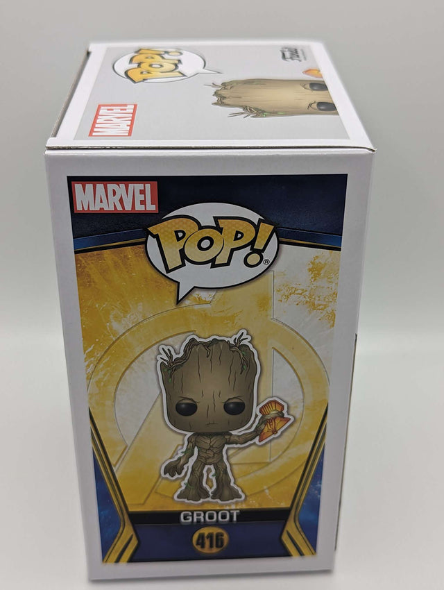 Funko Pop Marvel | Avengers Infinity War | Groot with Stormbreaker #416