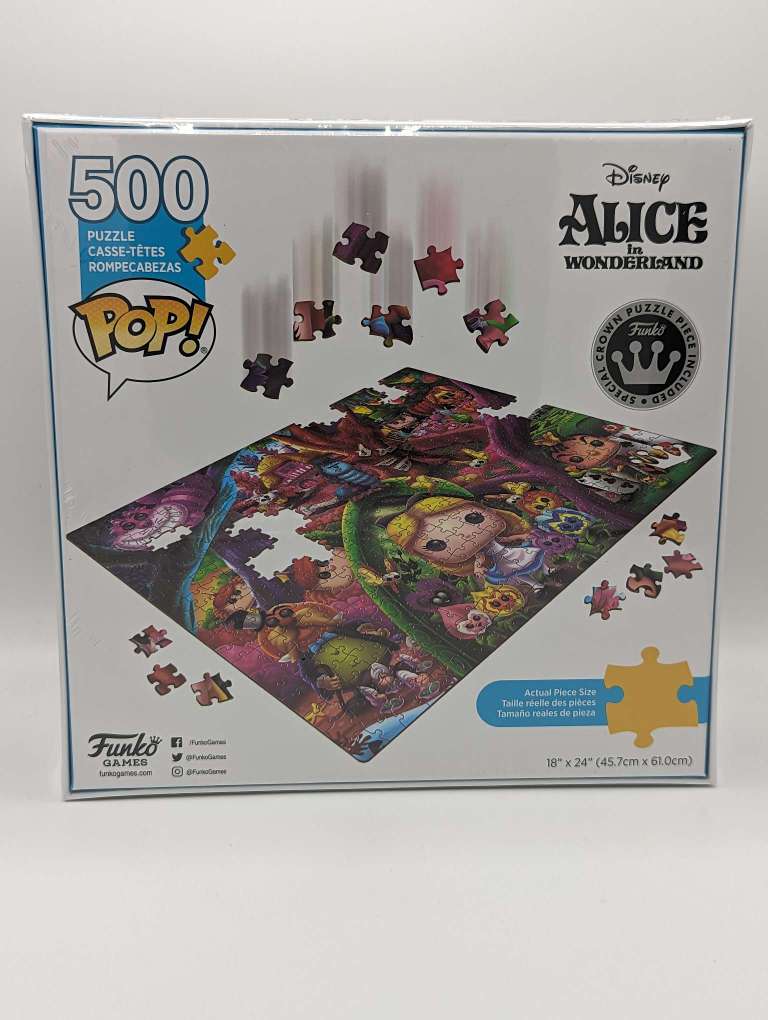 Funko POP! Disney Alice in Wonderland 500 Piece Puzzle