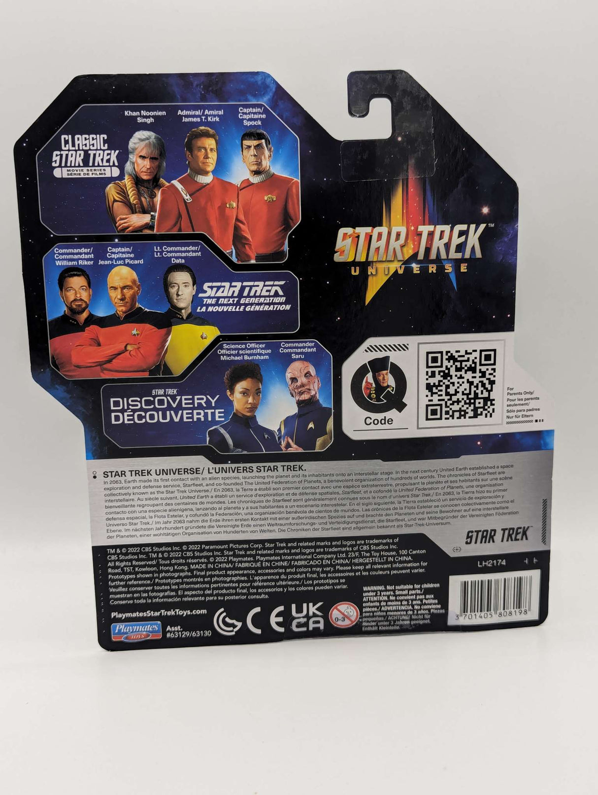 Star Trek Universe |  5 Inch | Riker Figure