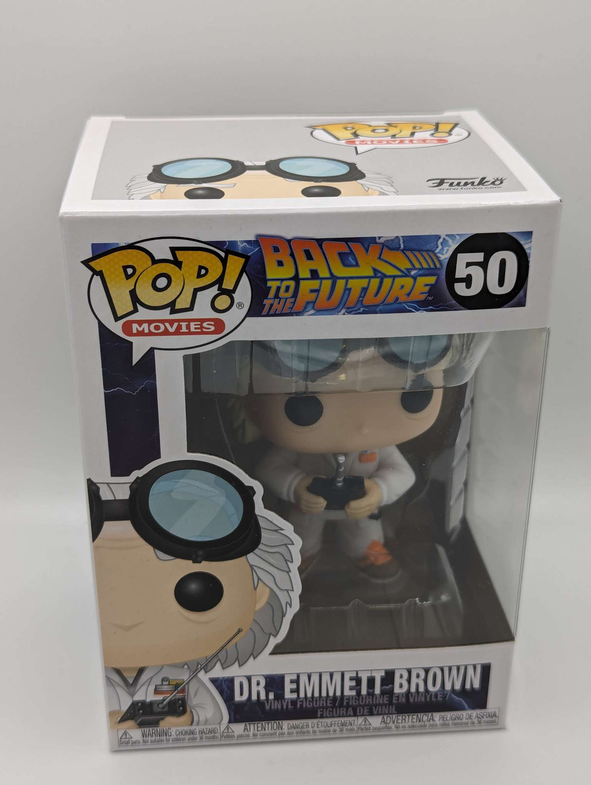 Funko Pop Movies | Back to the Future | Dr. Emmett Brown #50