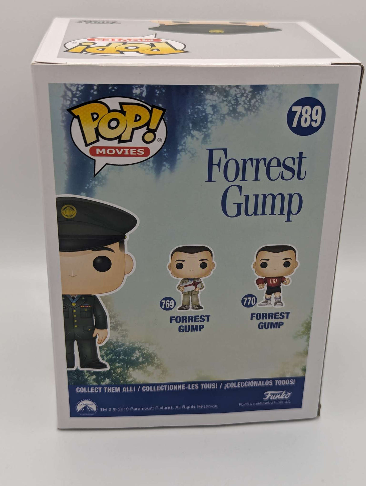 Damaged Box - Funko Pop Movies - Forrest Gump with Medal #789