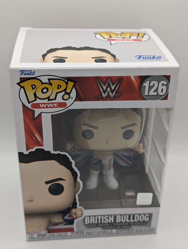 Damaged Box | Funko Pop WWE | British Bulldog #126