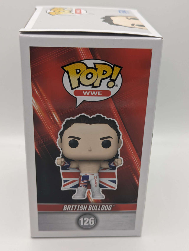 Damaged Box | Funko Pop WWE | British Bulldog #126