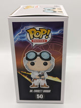 Damaged Box | Funko Pop Movies | Back to the Future | Dr. Emmett Brown #50