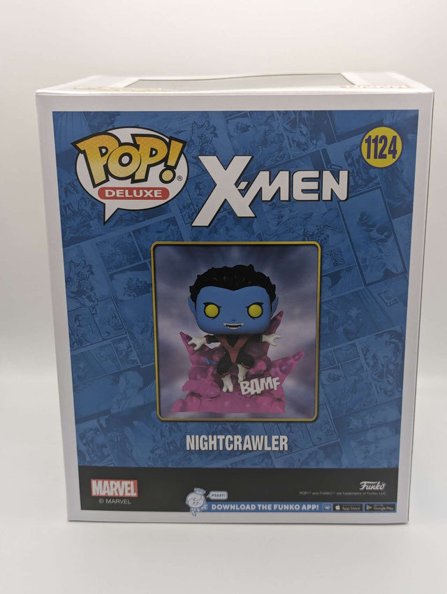 Funko Pop Deluxe | X-Men | Nightcrawler (Teleporting) PX Exclusive Glow #1124