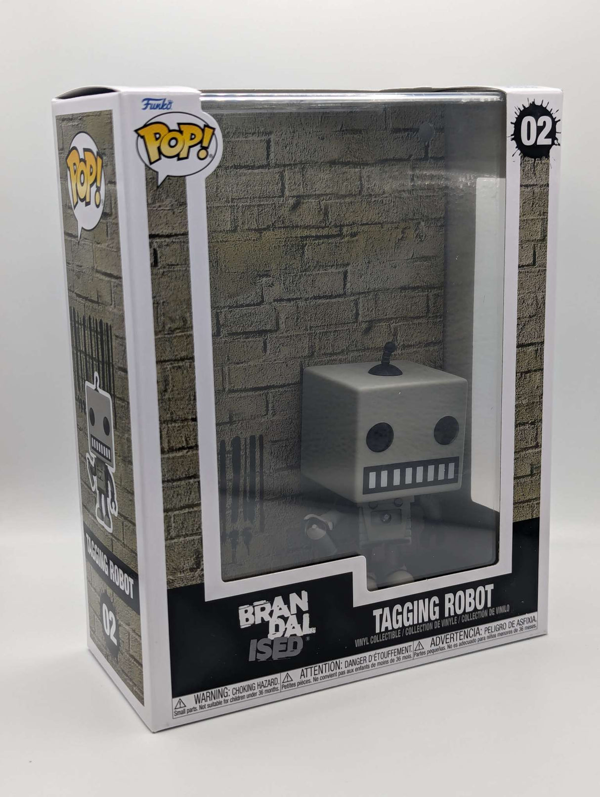 Funko Pop Art Covers | Brandalised | Tagging Robot #2