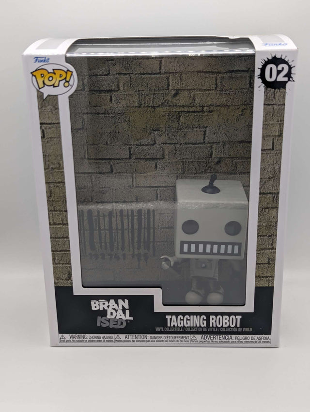 Funko Pop Art Covers | Brandalised | Tagging Robot #2