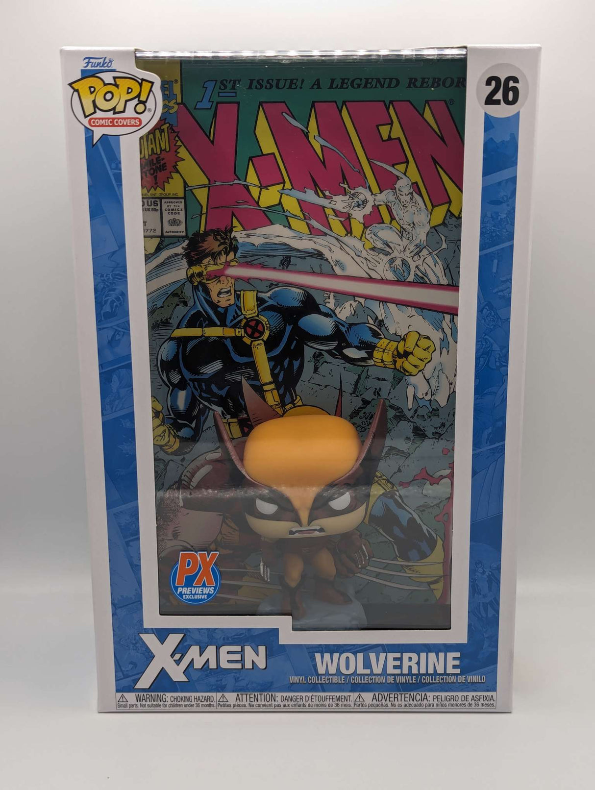 Funko Pop Comic Covers | X-Men | Wolverine PX Exclusive #26