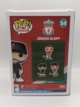 Damaged Box | Funko Pop Football | Liverpool | Jürgen Klopp #54