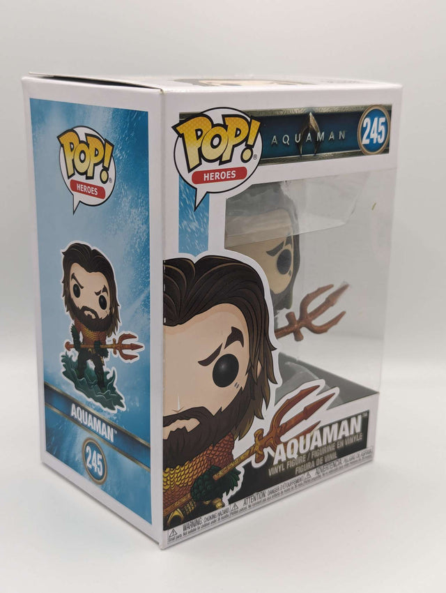 Damaged Box | Funko Pop Heroes | Aquaman #245