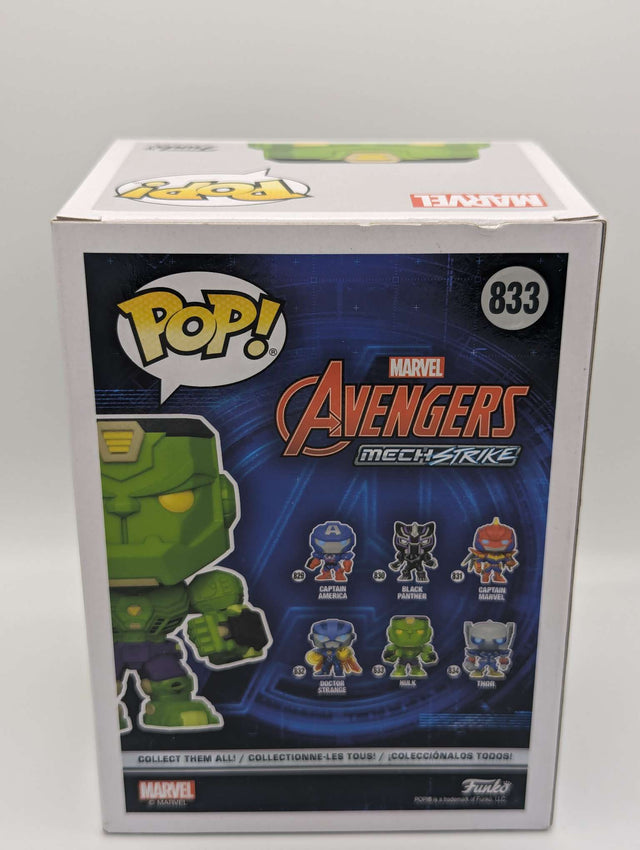 Damaged Box | Funko Pop Marvel | Avengers MechStrike | Hulk #833