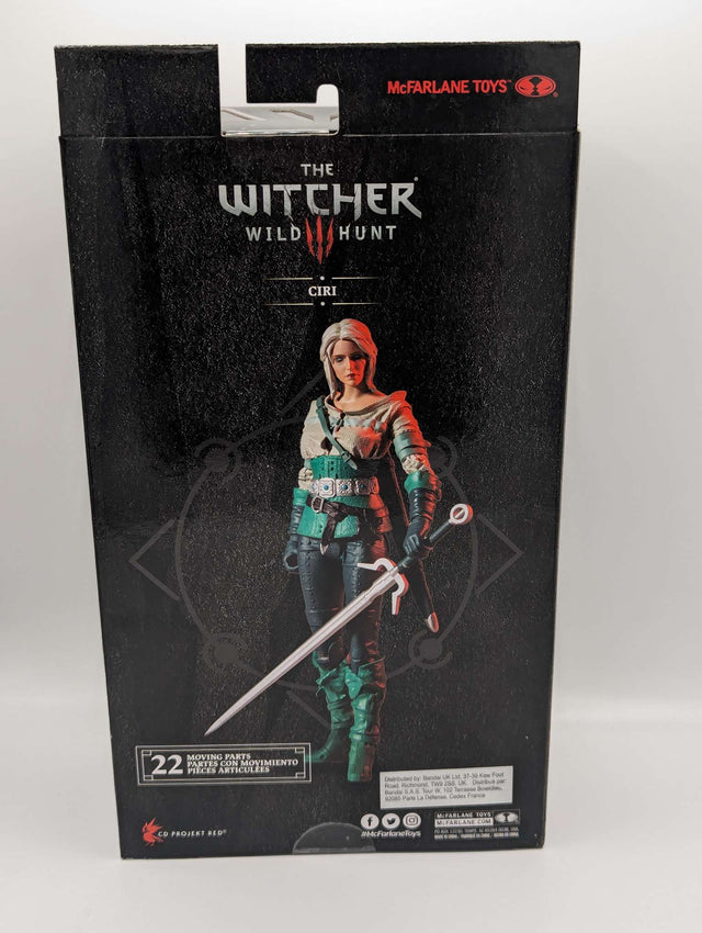 The Witcher | Ciri | 7 inch Figure | McFarlane Toys