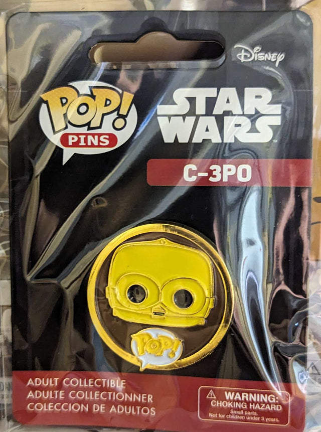 Funko Pop Pins Star Wars | C-3PO Enamel Pin Badge