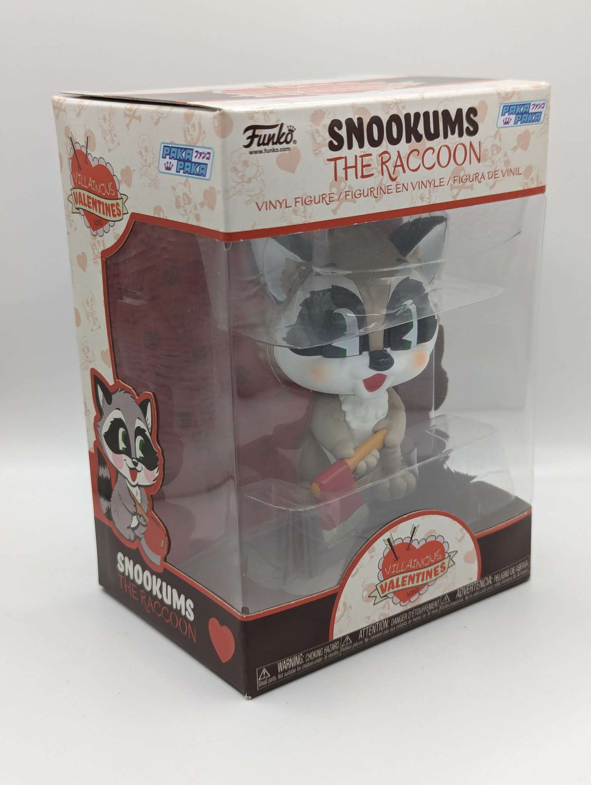Funko Villainous Valentines | Snookums The Raccoon