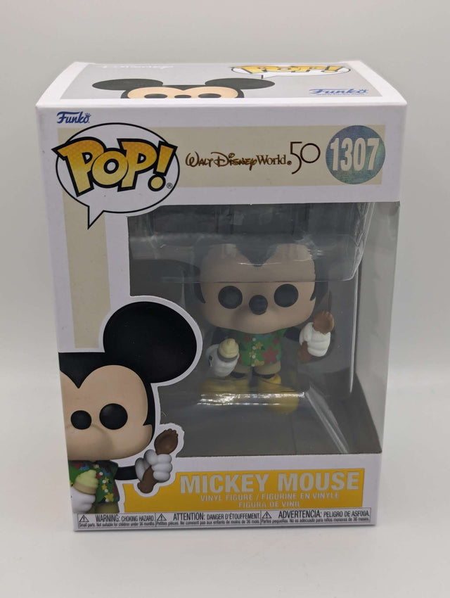 Funko Pop Disney | Walt Disney World 50th | Mickey Mouse (Aloha) #1307