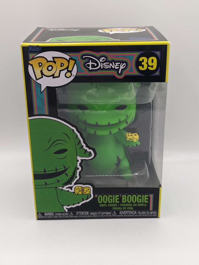 Funko Pop Disney | Nightmare before Christmas | Oogie Boogie (Blacklight) #39