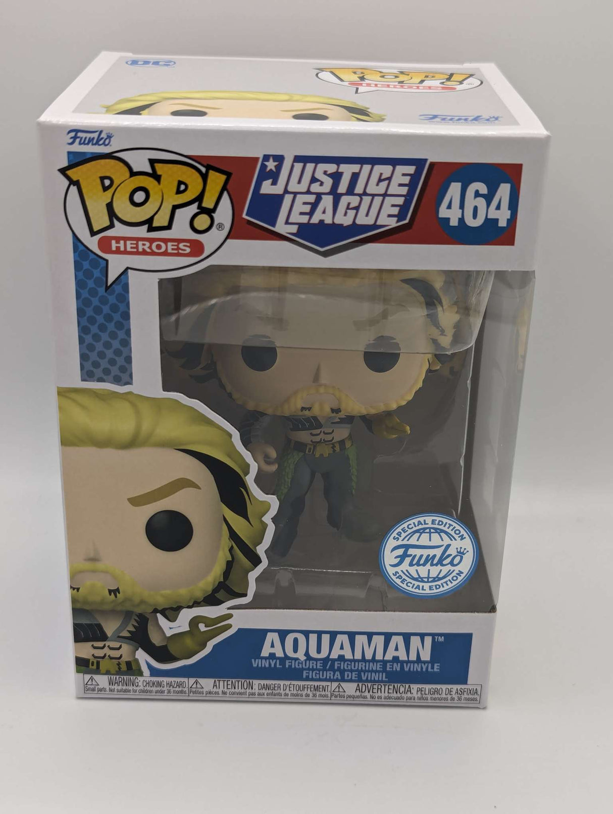 Funko Pop Heroes | Justice League | Aquaman #464
