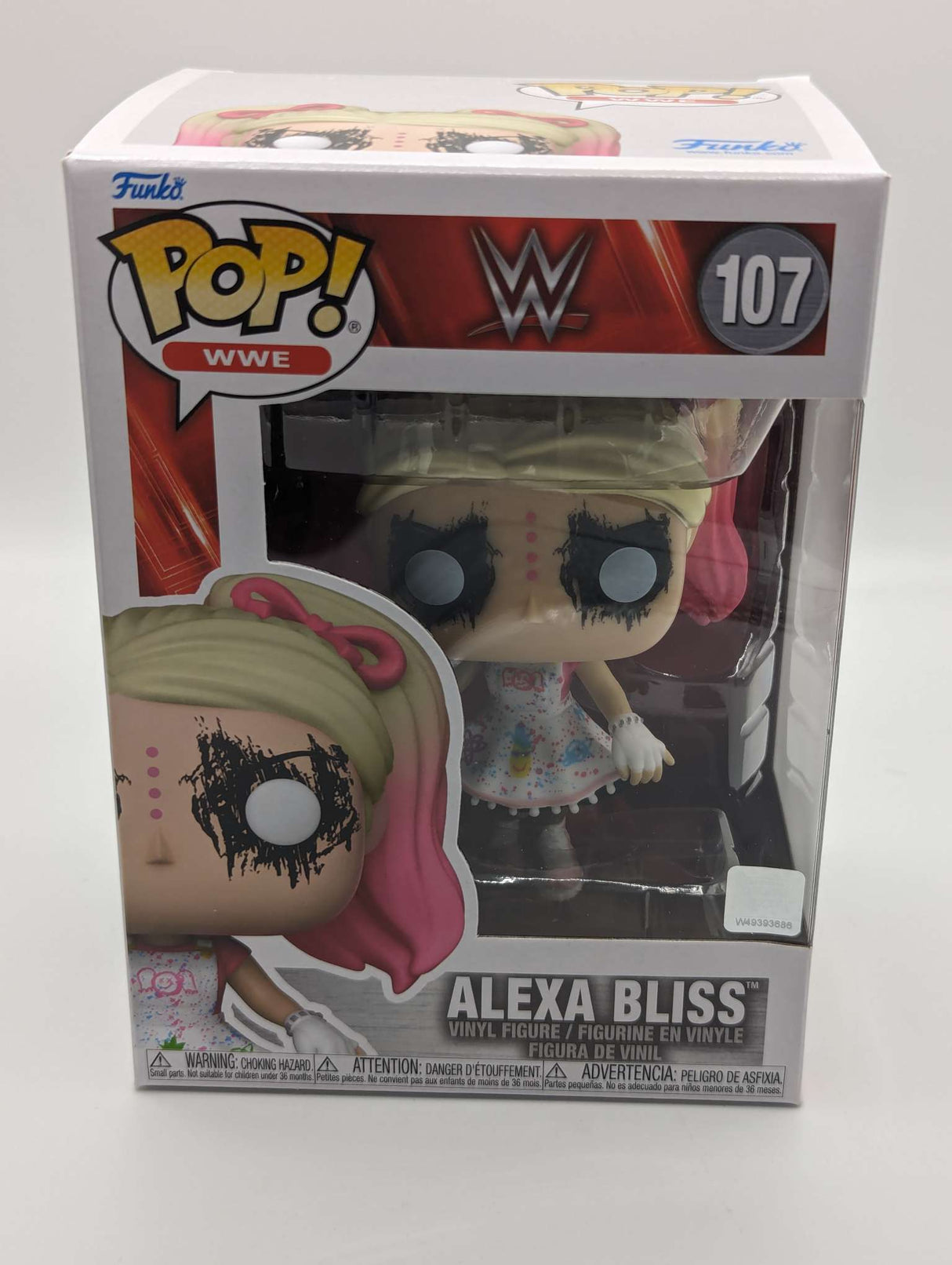 Damaged Box | Funko Pop WWE | Alexa Bliss #107
