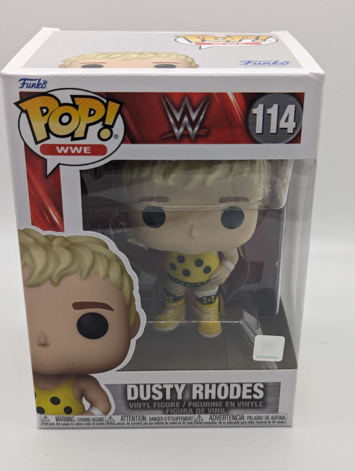 Damaged Box | Funko Pop WWE | Dusty Rhodes #114