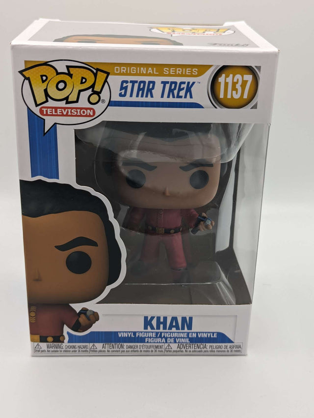 Damaged Box | Funko Pop Television | Star Trek | Khan #1137