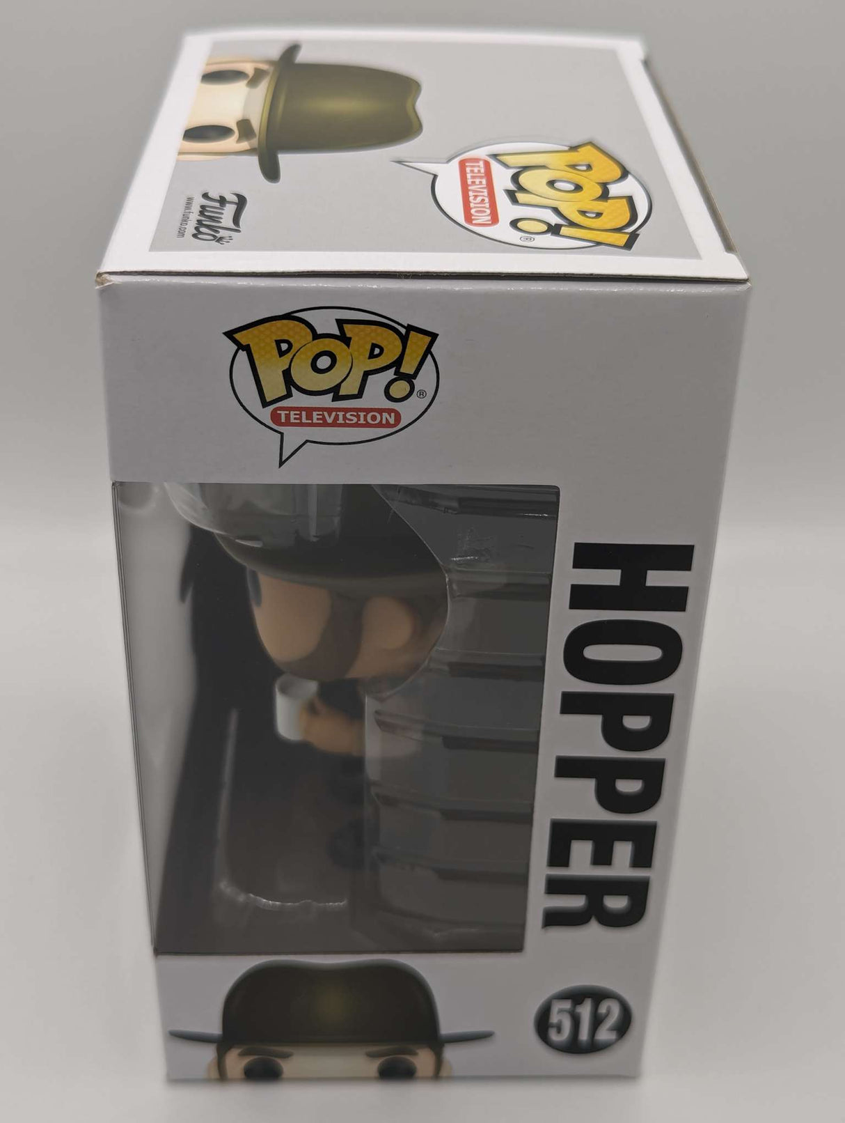 Damaged Box | Funko Pop Television | Stranger Things | Hopper with Donut #512
