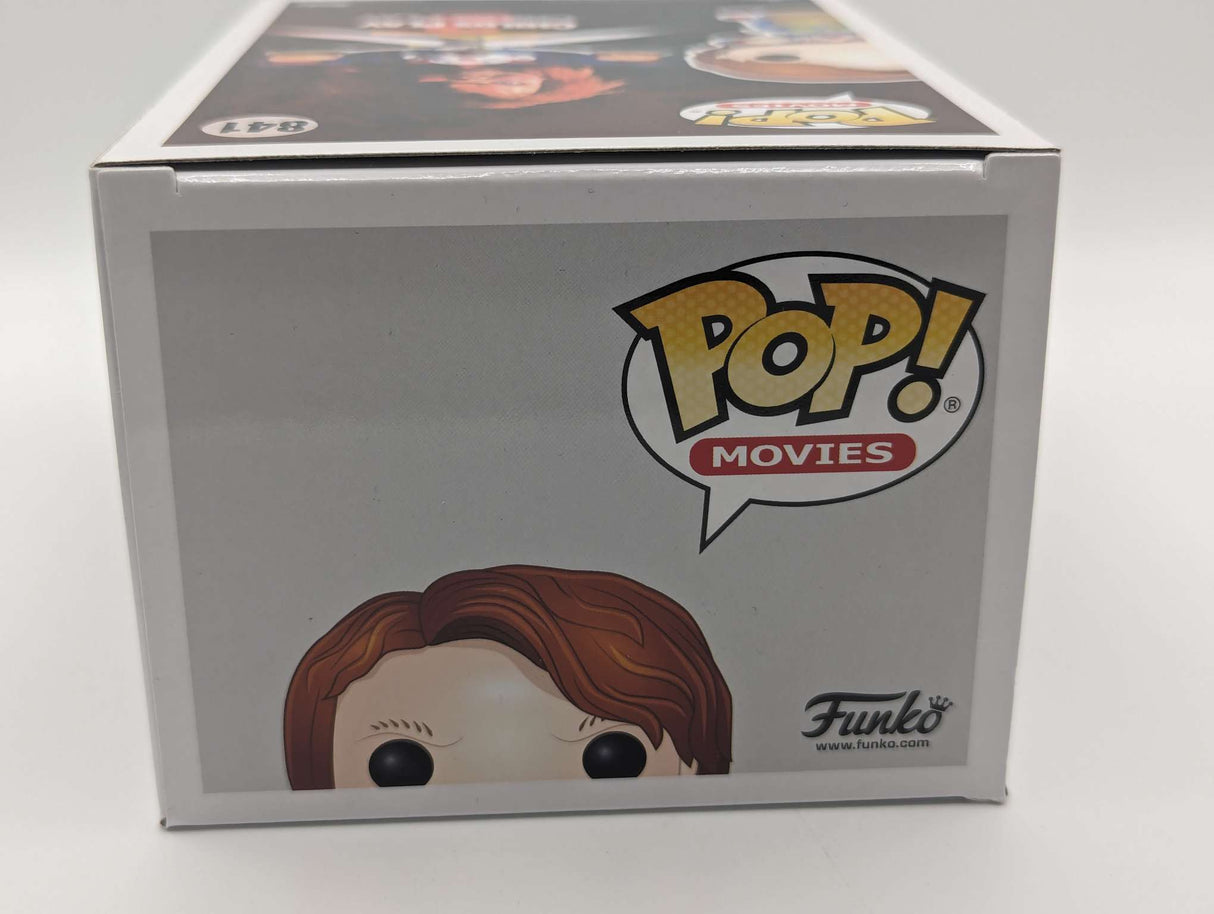 Damaged Box | Funko Movies | Child's Play 2 | Chucky with Jack in the Box and scissors #841