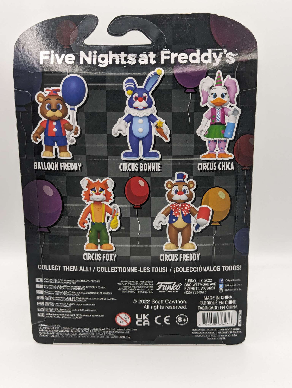 Funko Action Figure | Five Nights At Freddy's (FNAF) | Circus Foxy