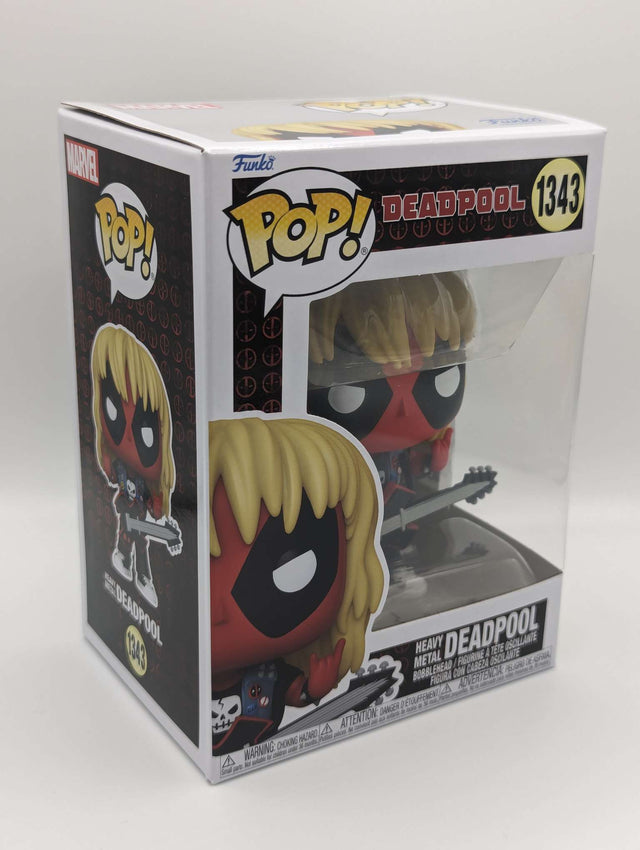 Funko Pop Marvel | Heavy Metal Deadpool #1343