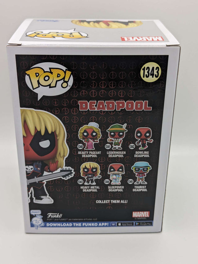 Funko Pop Marvel | Heavy Metal Deadpool #1343