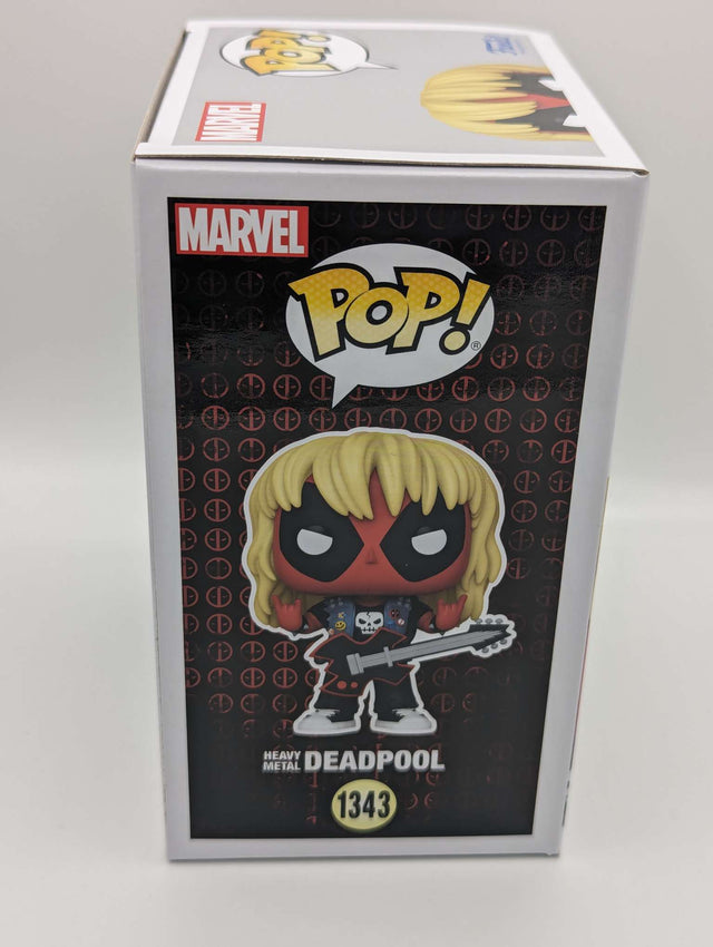 Funko Pop Marvel | Heavy Metal Deadpool #1343