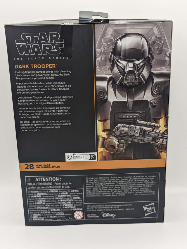 Hasbro Star Wars The Black Series | Mandalorian | Dark Trooper 15cm