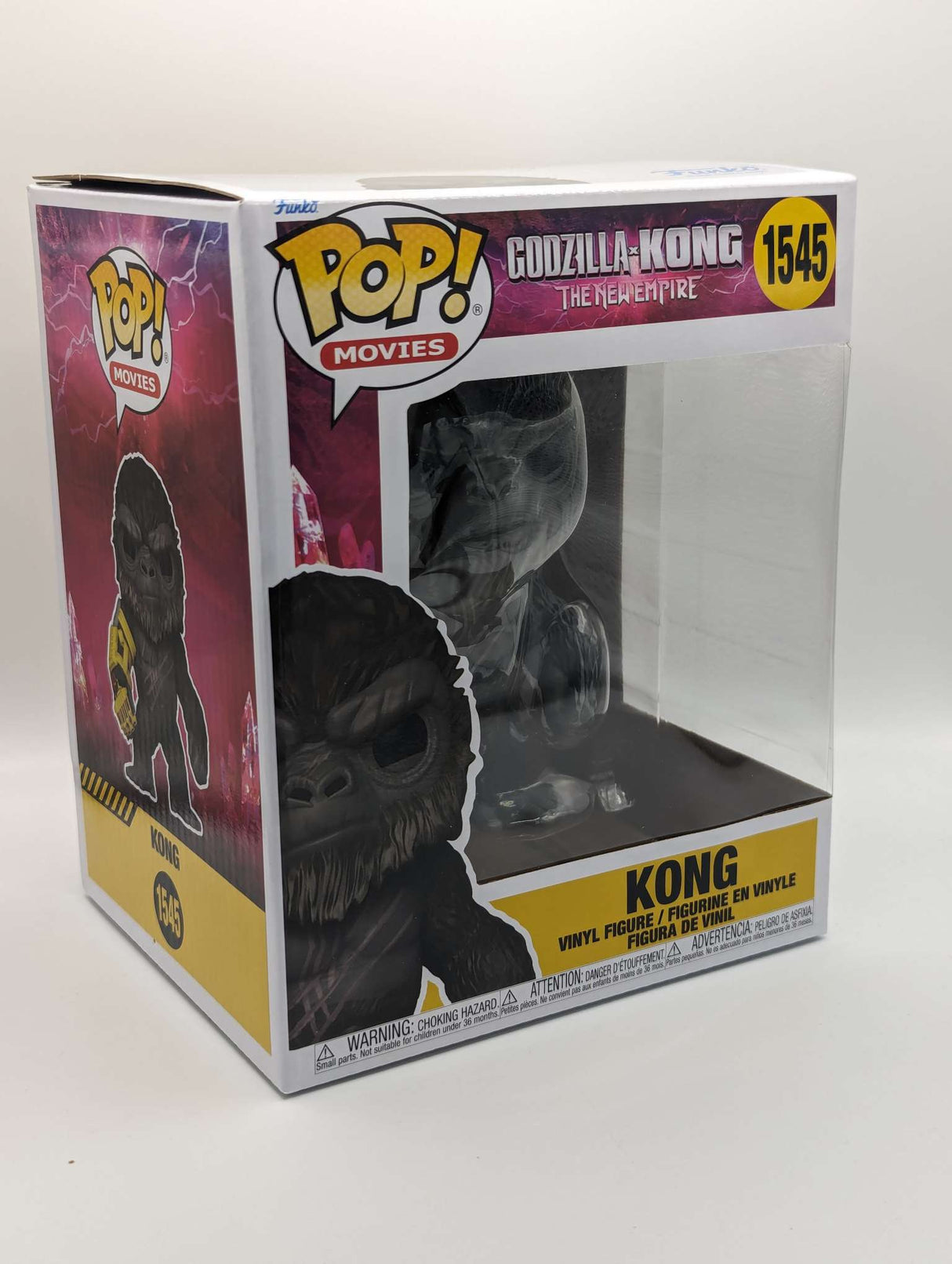 Funko Pop Movies | Godzilla X King Kong The New Empire |  Kong  #1545 | 6 Inch