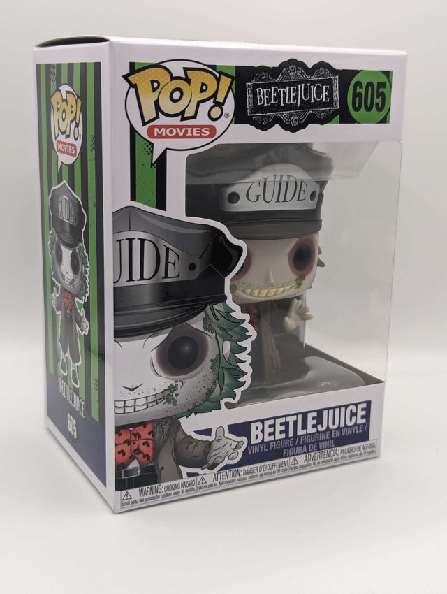 Funko Pop Movies | Beetlejuice (Guide Hat) #605