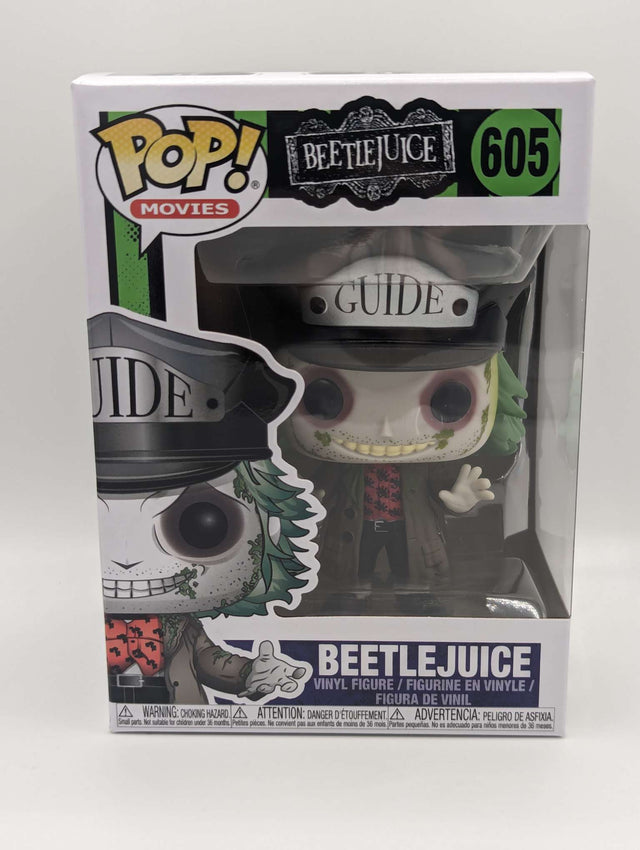 Funko Pop Movies | Beetlejuice (Guide Hat) #605