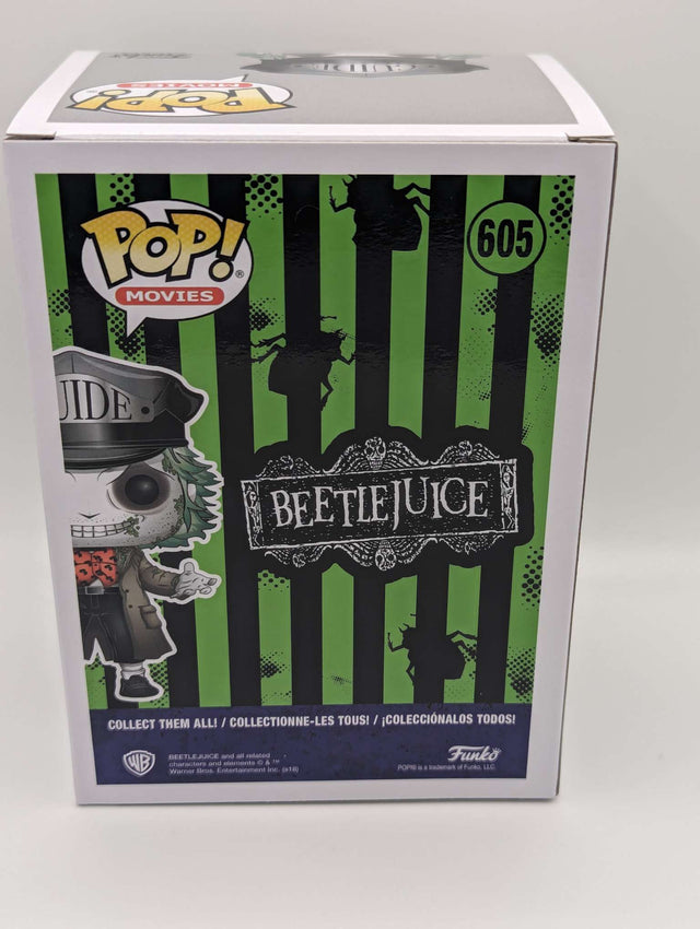 Funko Pop Movies | Beetlejuice (Guide Hat) #605