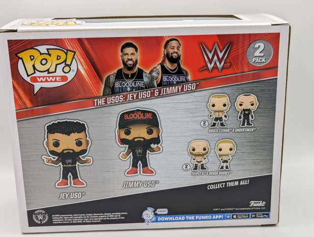 Funko Pop WWE | Uso Brothers Jey & Jimmy | 2 Pack