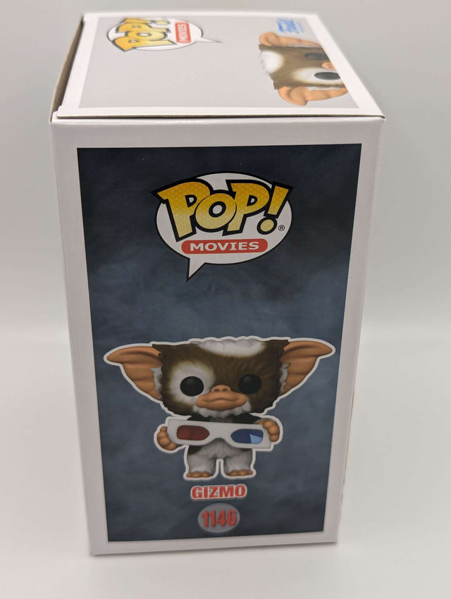 Funko Pop Movies | Gremlins | Gizmo with 3D Glasses #1146 | Flocked