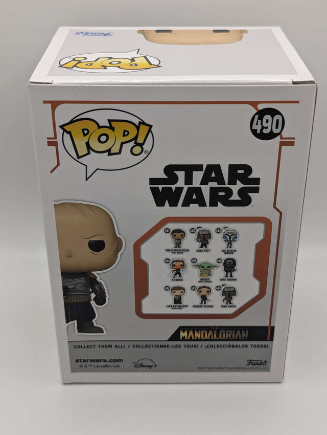 Funko Pop Star Wars Mandalorian | Boba Fett (without Helmet) #490