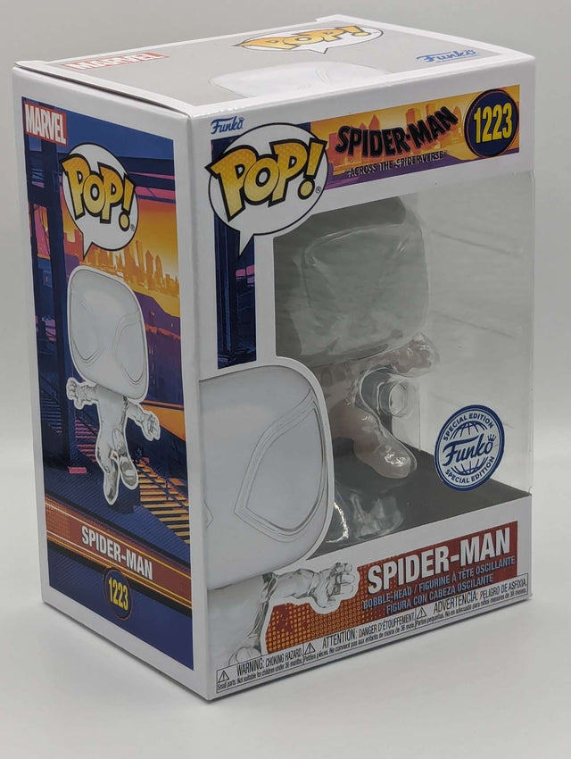 Funko Pop Marvel | Spider-Man Across the Spider-Verse | Spider-Man (Transparent) #1223