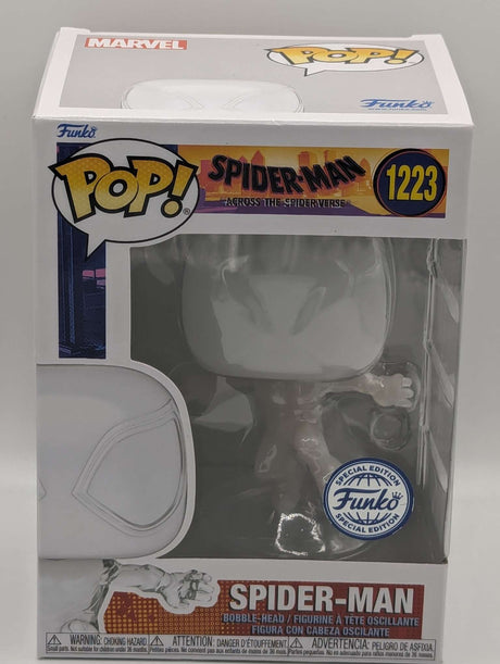 Funko Pop Marvel | Spider-Man Across the Spider-Verse | Spider-Man (Transparent) #1223