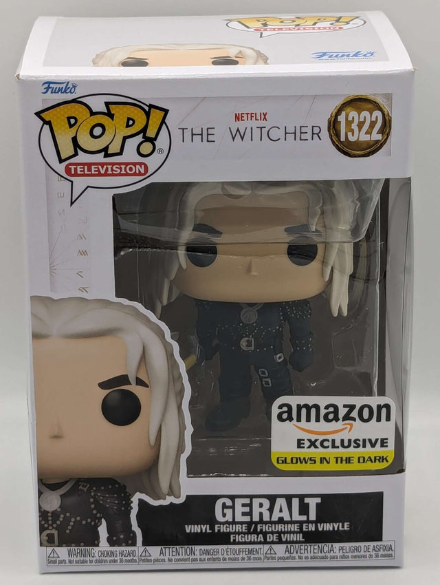 Funko Pop Television | Netflix The Witcher | Geralt #1322 | Glow