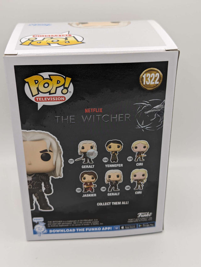 Funko Pop Television | Netflix The Witcher | Geralt #1322 | Glow